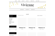 Feminine WordPress Theme | Vivienne, a WordPress Template by Hello Chic Designs (Thumbnail 3 of 4)