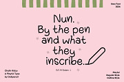 Chalk Kidzy - Bold, Fun, and Full, a Handwritten Font by delipensil (Thumbnail 3 of 10)