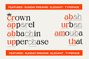 Sunday Dreams Serif Font, a Font by Compaq_Creative (Thumbnail 7 of 10)