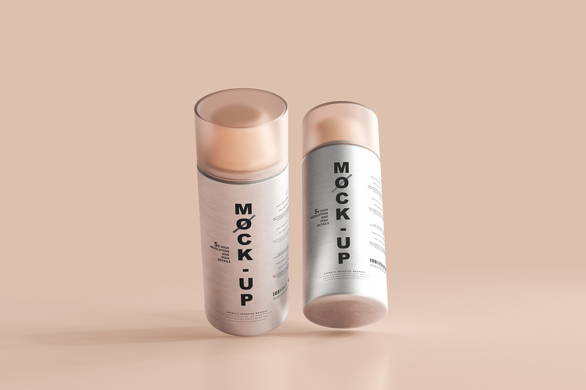 Aluminum Pump Bottle Mockups, a Pens & Pencil Mockup by pmvch (Photo 9 of 24)