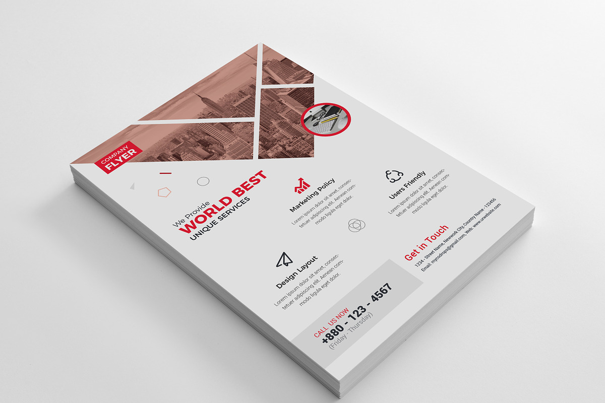 Business Flyers, a Flyer Template by Thecodude (Photo 3 of 4)