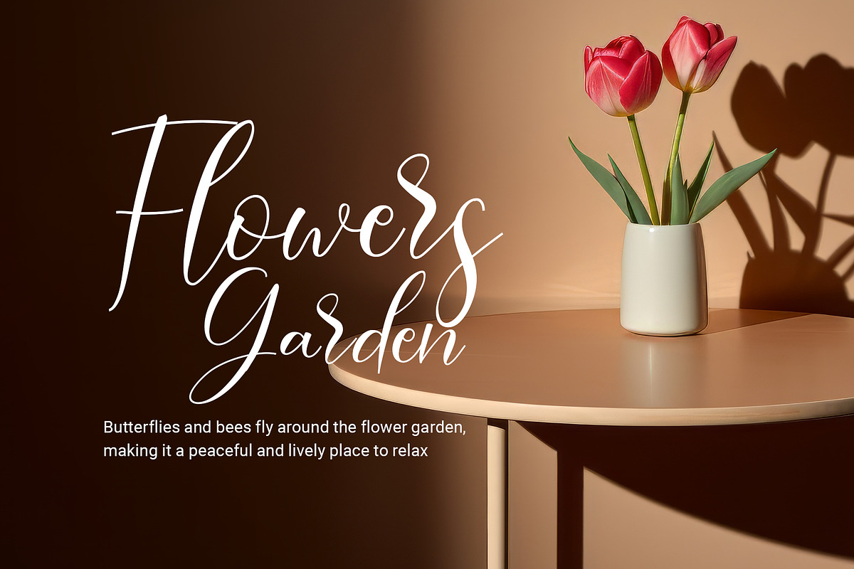 Muthia Sari - Modern Calligraphy, a Handwritten Font by RHD Creative Studio (Photo 2 of 9)