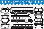 School Bus Svg, School, Bus Svg, an Object Graphic by VectorWorlds (Thumbnail 2 of 3)