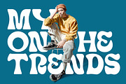 Kelmo Display Font, a Sans Serif Font by Muntab_Art (Thumbnail 6 of 11)