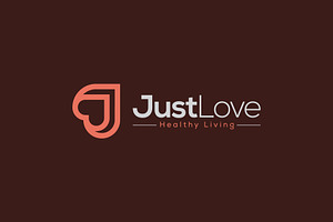 Letter J Love Heart Logo Design, a Branding & Logo Template by Amadul11