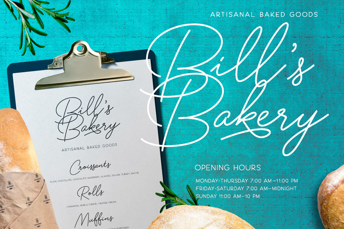 Sidecar Script & Sans Font preview 2