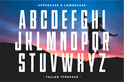 Taller - Condensed Sans Serif Font, a Sans Serif Font by Pian45 Studio (Thumbnail 6 of 8)