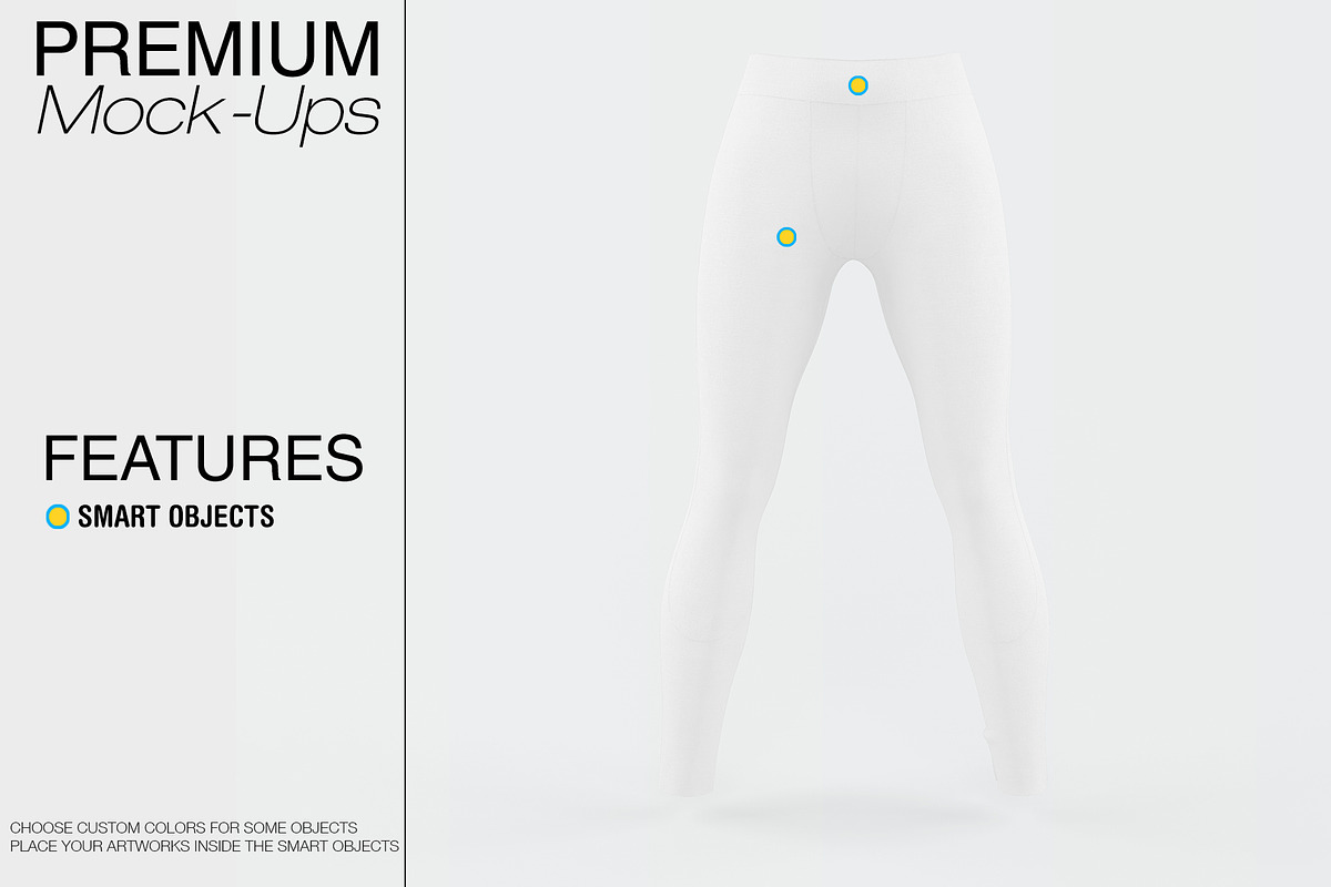 Women's Tights Mockup, a Bottom Mockup by mock-ups