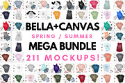 Bella Canvas T-Shirt Mockup Bundle, a Shirt Mockup by lock and page (Thumbnail 1 of 85)