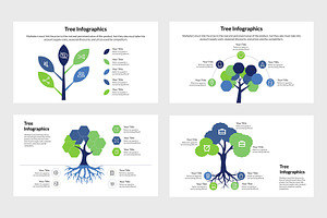 Tree Vector Infographics Template