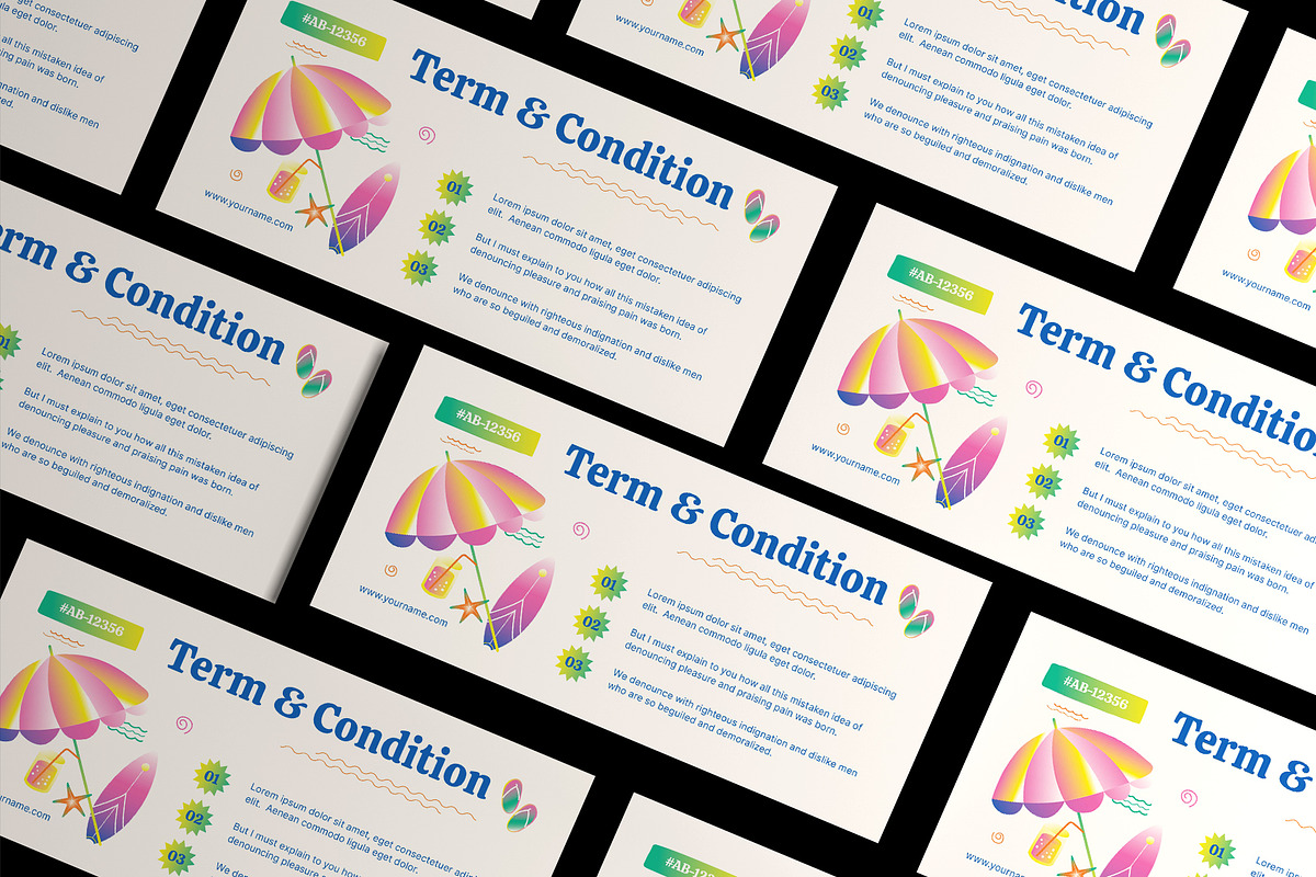 Summer Sale Voucher, a Stationery Template by Neermana (Photo 3 of 4)