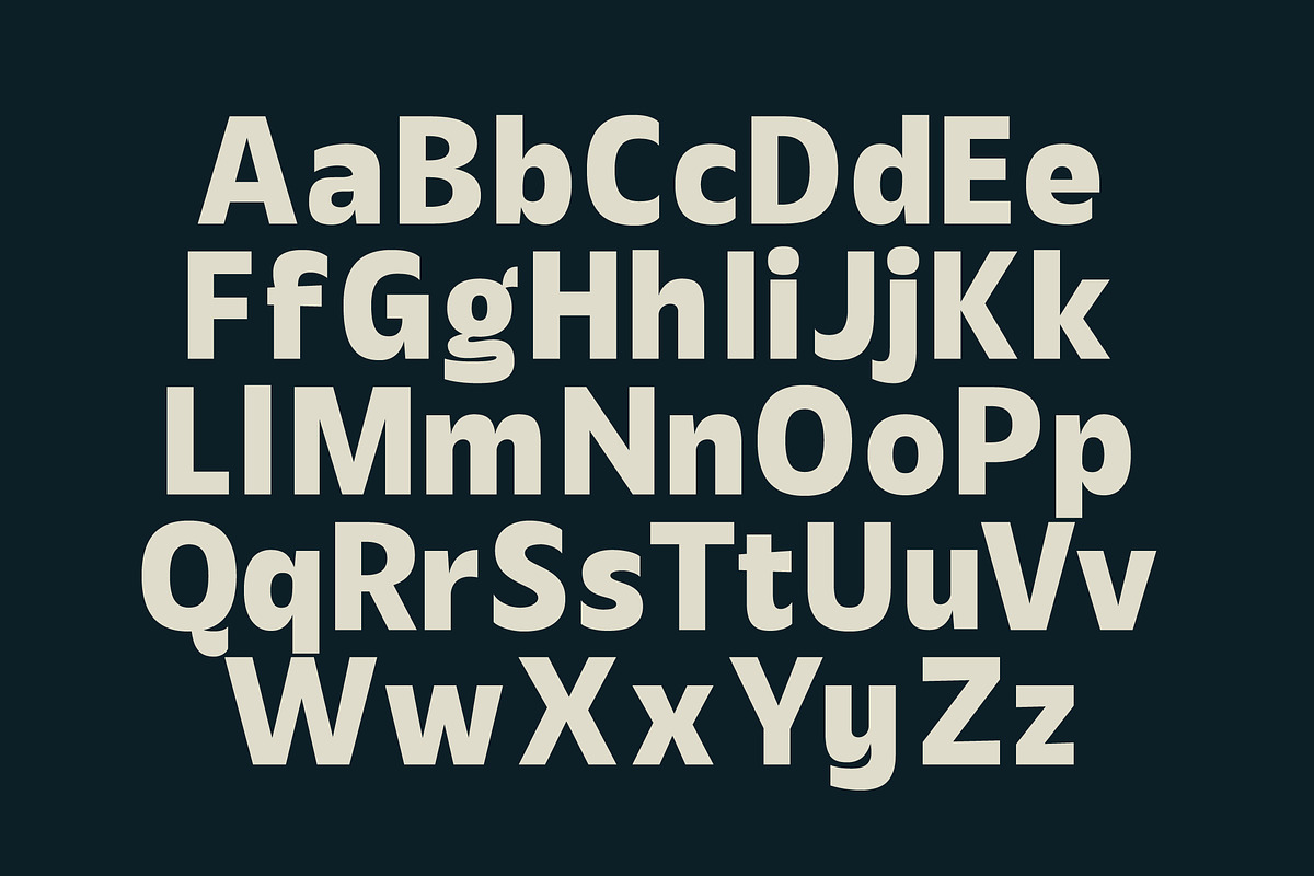 Hungin Modern Bold Sans Serif, a Sans Serif Font by timelesstype.co (Photo 6 of 20)