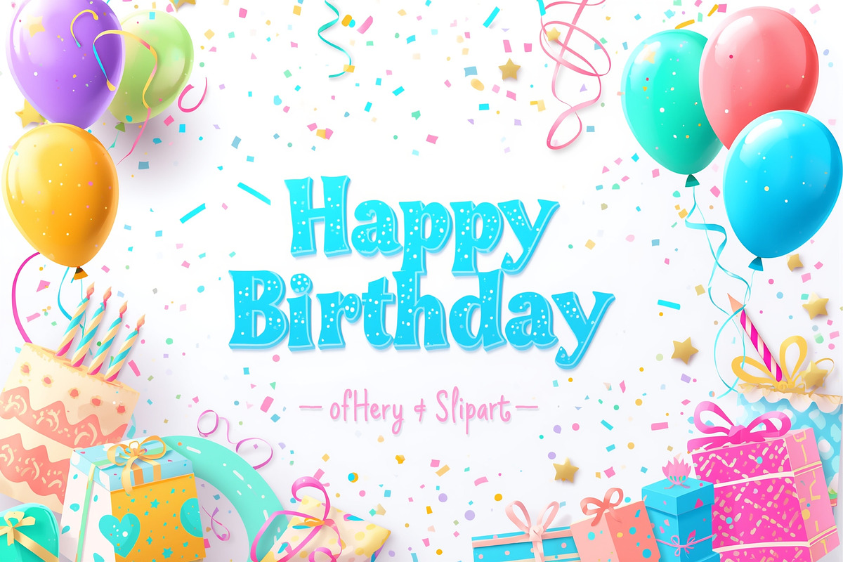 watercolor birthday Cakes Party, a Graphic by Creativeshirt (Photo 13 of 14)