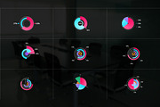 Multiple Round Chart | After Effects, a Design Template by Gatamotion (Thumbnail 2 of 2)