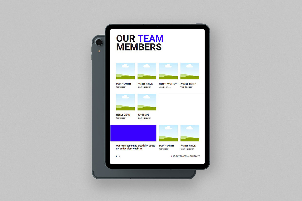 Proposal Template | Canva, INDD, a Brochure Template by ElvinPrint (Photo 2 of 9)