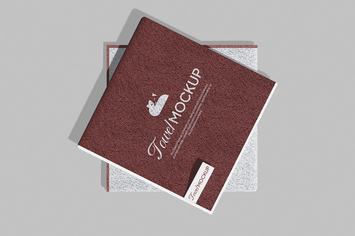 Towel Mockup, a Packaging Mockup by Unerispace (Photo 4 of 5)