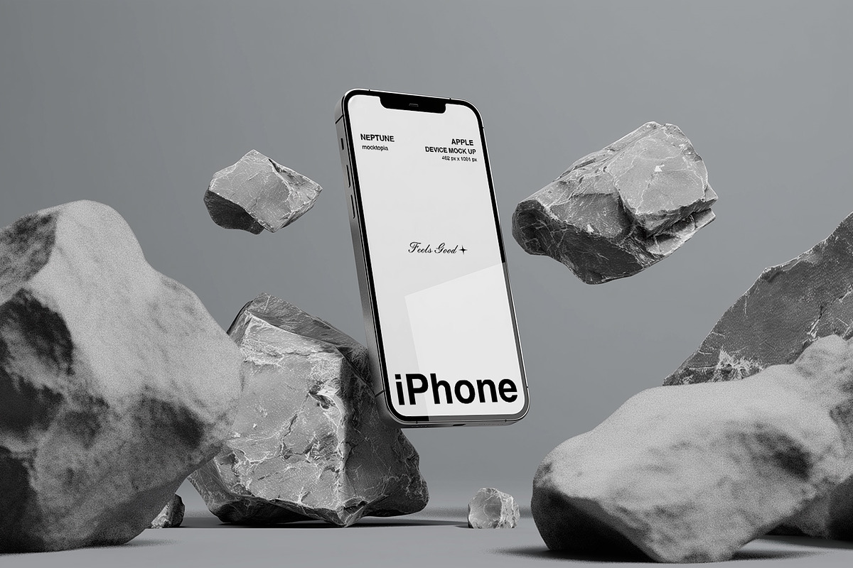 Neptune Apple Device Mockups, a Device Mockup by Mocktopia (Photo 5 of 10)