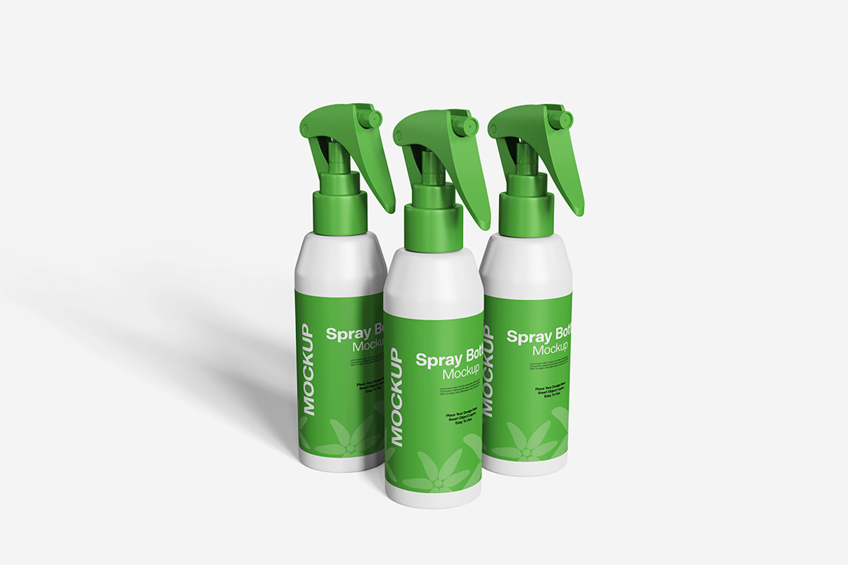 Spray Bottle Mockup, a Packaging Mockup by bimockup (Photo 5 of 6)