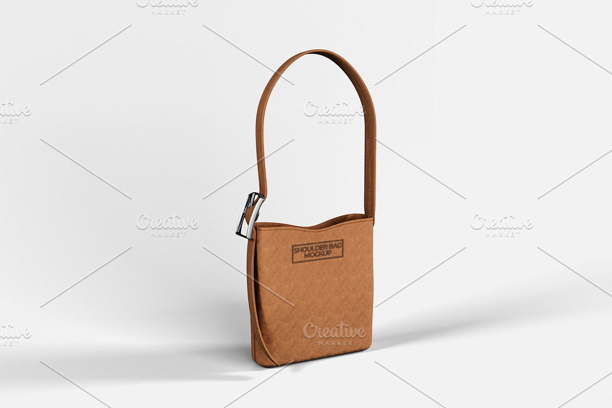 Bleecker Bucket Bag Mockup, a Merchandise Mockup by Claymoon Lab (Photo 4 of 7)