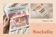 Sociolla, a Serif Font by Burntilldead (Thumbnail 13 of 13)