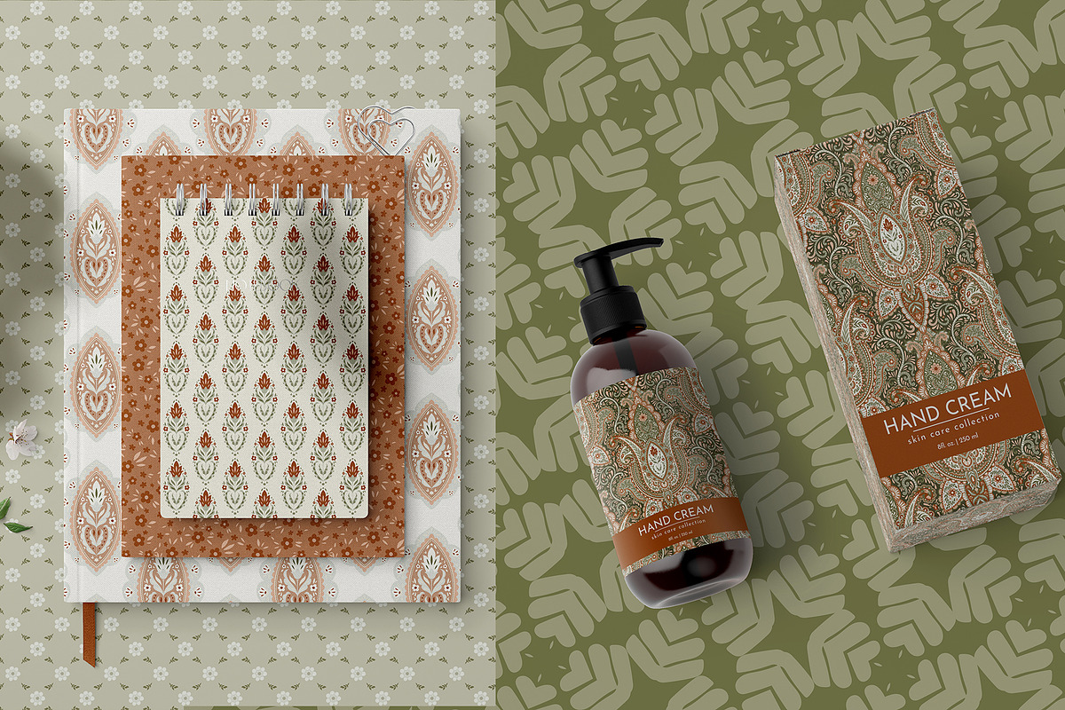 LUXURY VINTAGE PAISLEY SEAMLESS SET, a Pattern Graphic by Sonulkaster (Photo 9 of 11)