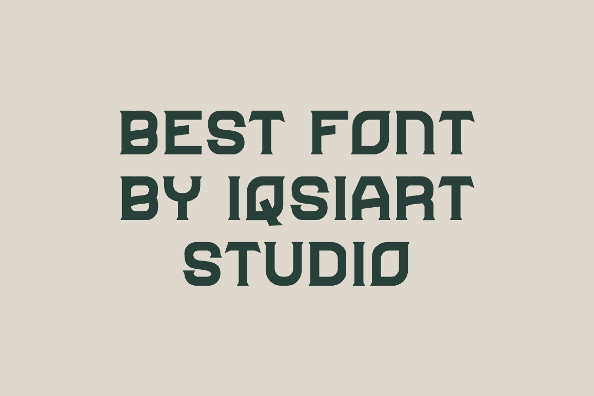 Parther- Vintage Font, a Serif Font by Iqsiart Studio (Photo 3 of 7)