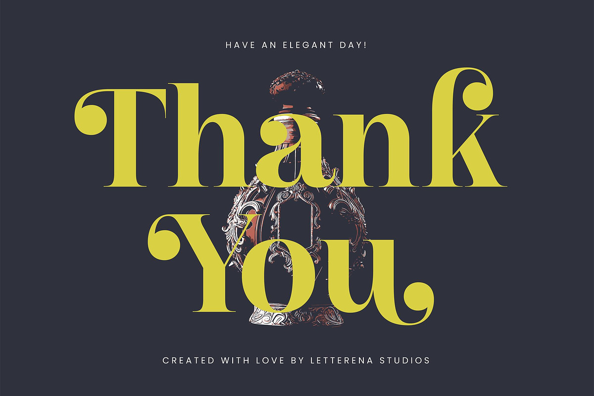 Giglik Merkia Elegant Serif Bold, a Serif Font by Letterena Studios (Photo 15 of 15)