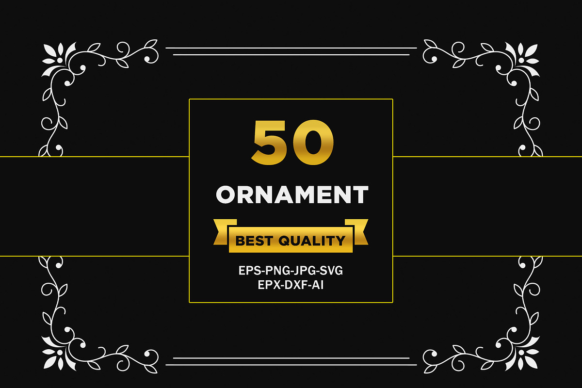 Frame ornament pack ornamental, an Object Graphic by TiveCreate (Photo 2 of 3)