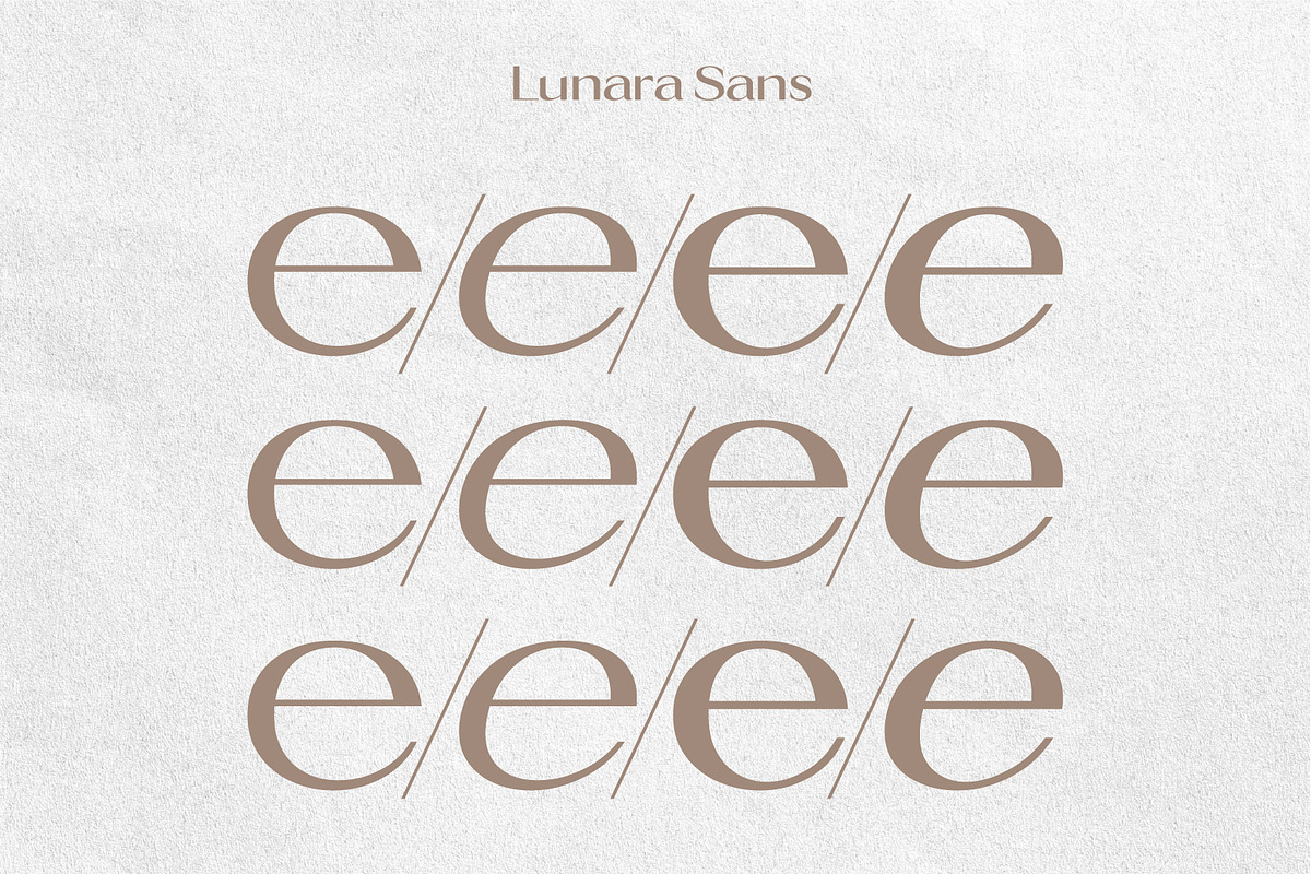 Lunara Sans, a Sans Serif Font by Prestige Artsy Studio (Photo 8 of 9)