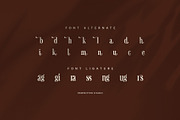 Maglin Elegant Serif Font, a Serif Font by Perfectype (Thumbnail 8 of 8)