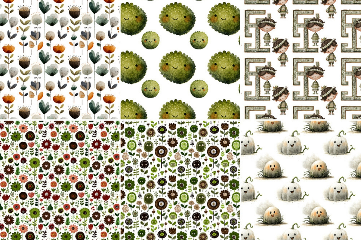 Halloween Baby Shower PNG & Patterns, a Seasonal Illustration by Nicole Branger Art (Photo 14 of 23)