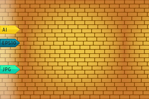 Brick Walls Seamless Vector Backdrop