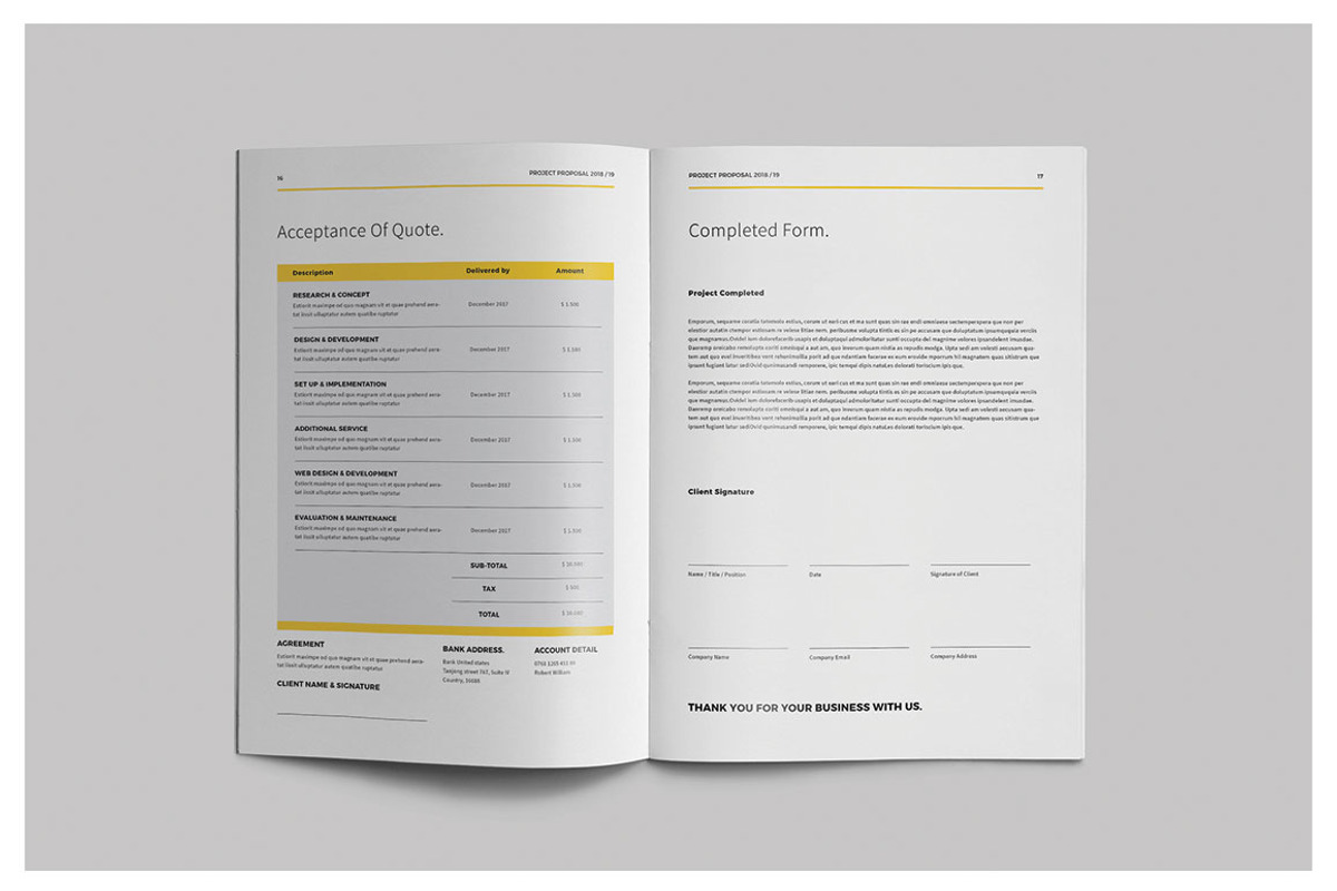 Project Proposal, a Stationery Template by Occy Design (Photo 9 of 11)