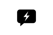 Power Message Alert Silhouettes, a Graphic by hafijul (Thumbnail 9 of 11)