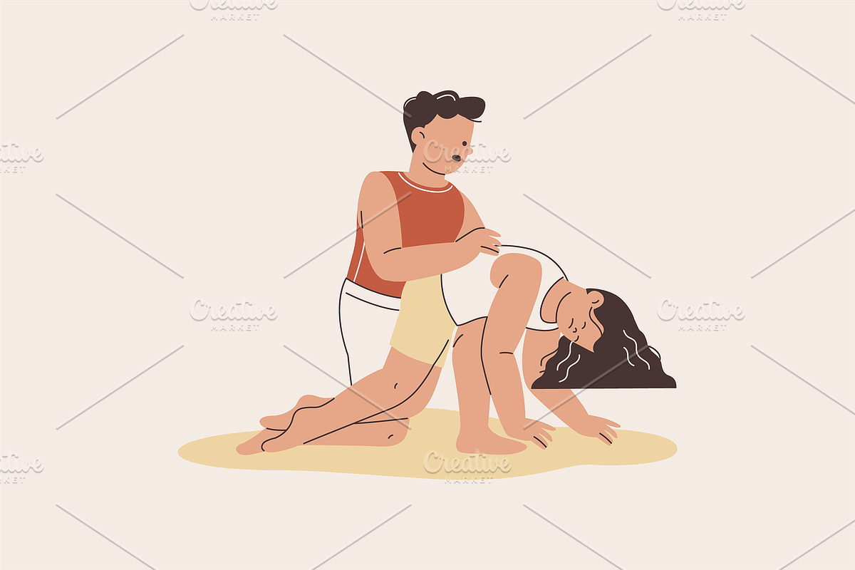 Lifeguard Beach Illustration, an Object Graphic by Jump Studio (Photo 14 of 16)