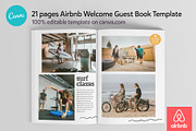 Airbnb Guest Book Canva template, a Templates & Theme by DeLaGranSiete (Thumbnail 9 of 13)