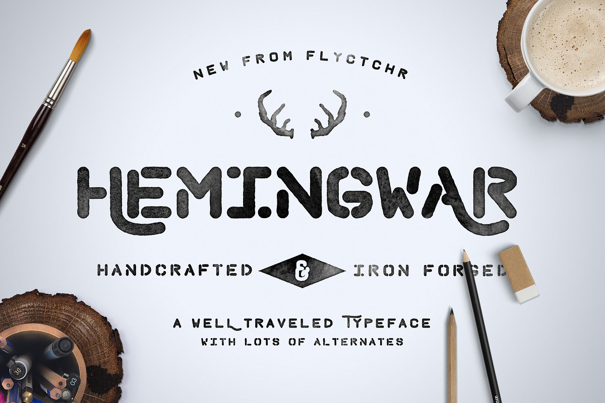 SALE - HandCrafters Font Bundle, a Script Font by Flycatcher Design (Photo 18 of 24)