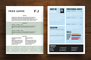 Essential Resume Bundle, a Resume Template by Mayde (Thumbnail 4 of 7)