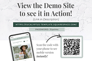 Squarespace Website Template | Green, a Squarespace Template by Thirty One Palms Studio (Thumbnail 4 of 7)
