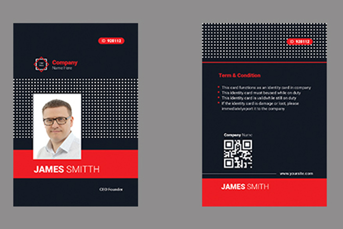 Id Card Template, a Business Card Template by TemplArt (Photo 2 of 4)