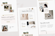 Flodesk Collage Email News Template, an Email Template by Tabitha Emma (Thumbnail 3 of 6)