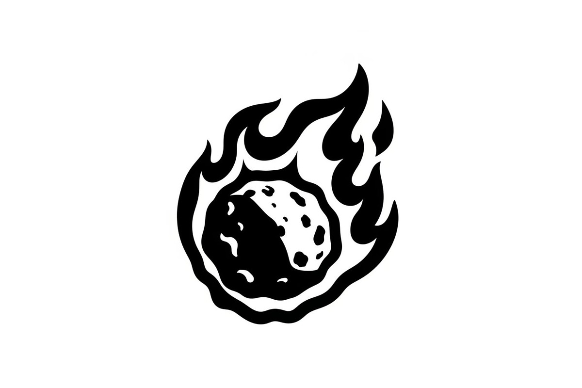 Fire Meteor Comet Silhouette Bundle, an Illustration by Designs_River (Photo 30 of 51)