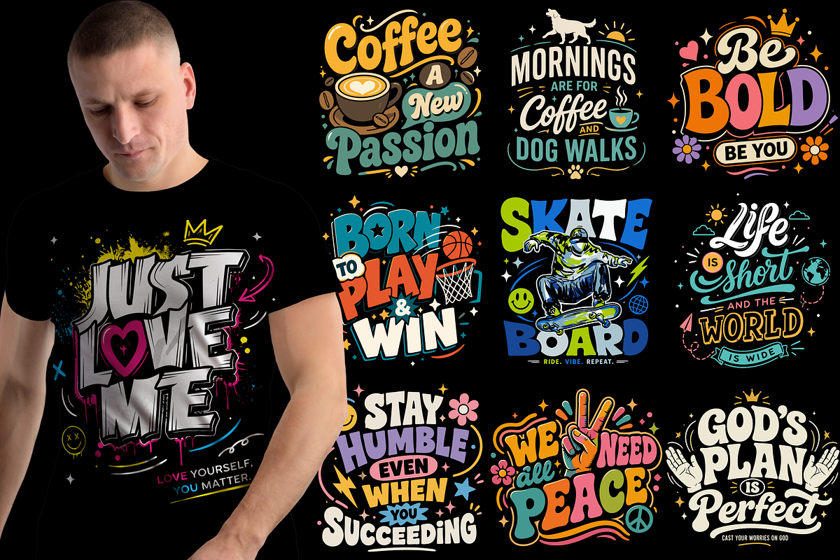 72 T-Shirt Poster Design Vector SVG, a Stationery Template by Miyaji75 (Photo 3 of 8)