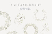 Wild Flower Watercolor & Greenery, a Decorative Illustration by Laras Wonderland (Thumbnail 5 of 15)