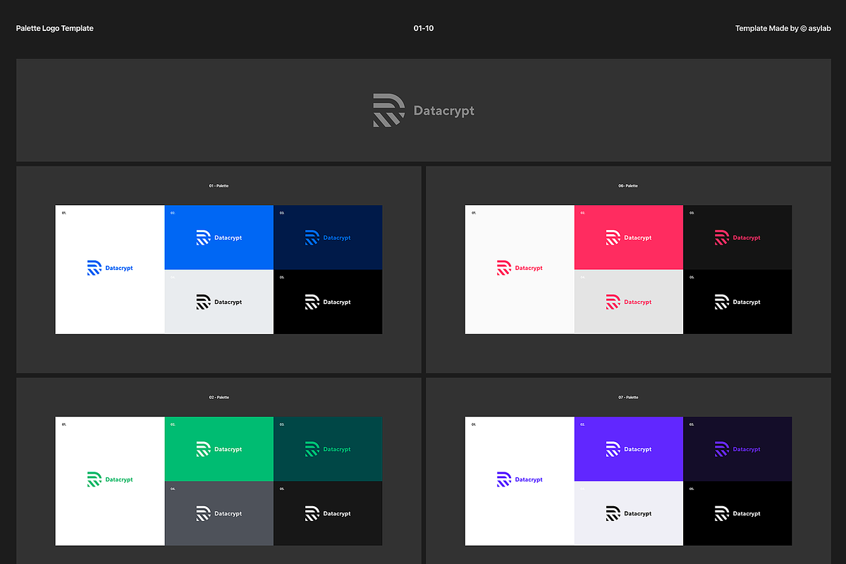 50 Palette Color Logo Mockup - PSD, a Product Mockup by Asylab (Photo 9 of 47)
