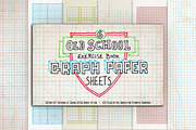 Old School Exercise Book Graph Paper, a Texture Graphic by Fendell Projects (Thumbnail 1 of 3)