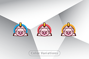 Rich Pig Logo Template, a Branding & Logo Template by Heavtryq Design (Thumbnail 2 of 4)
