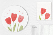 Canvas texture background brushes, a Brush Add-On by Let's Art (Thumbnail 2 of 11)