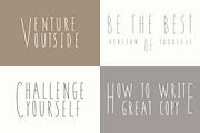Coyote | A Playful Font, a Sans Serif Font by Josh O. (Thumbnail 4 of 9)