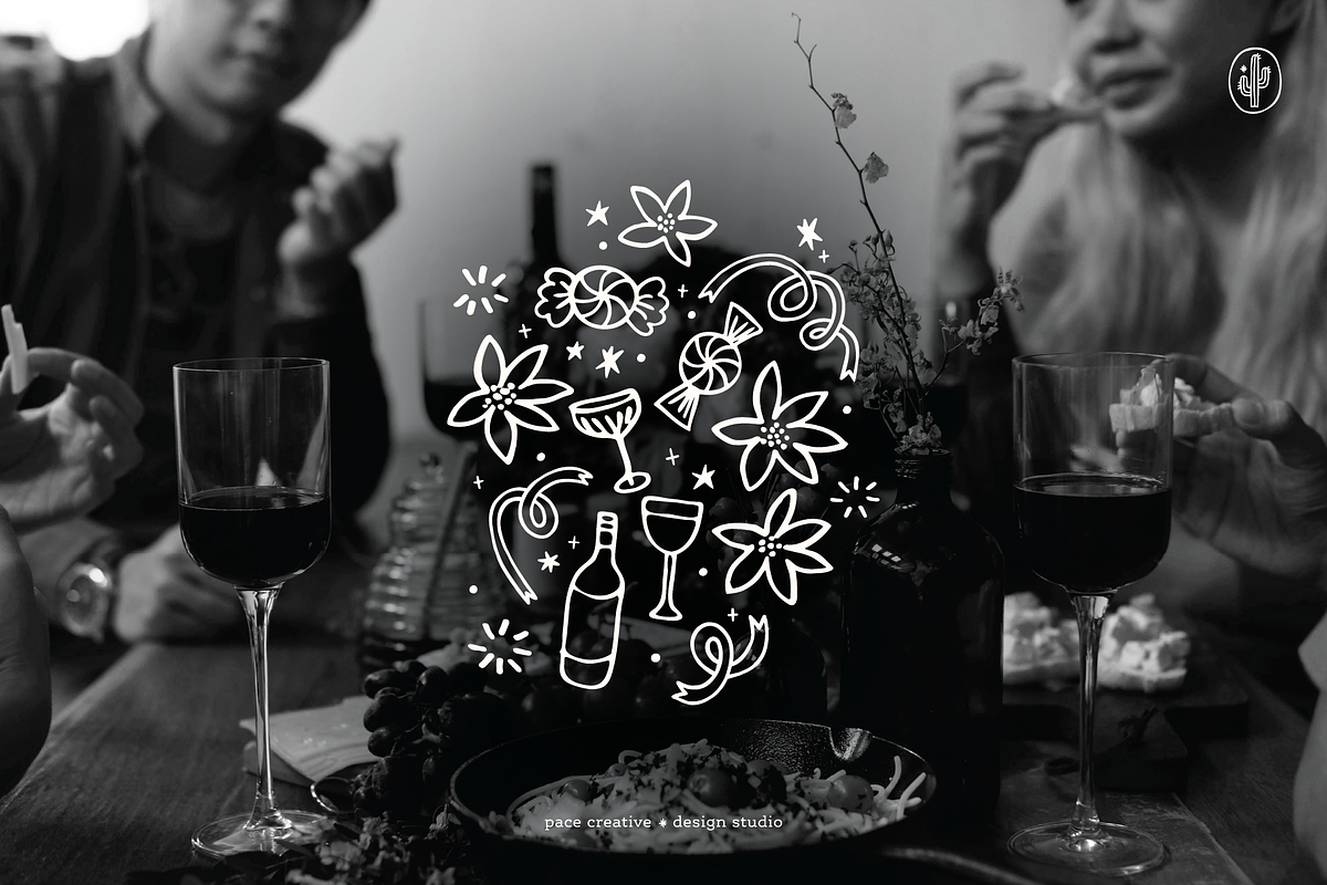Hand-Drawn Winter Holiday Icons, a Seasonal Illustration by Pace Creative Design (Photo 2 of 12)